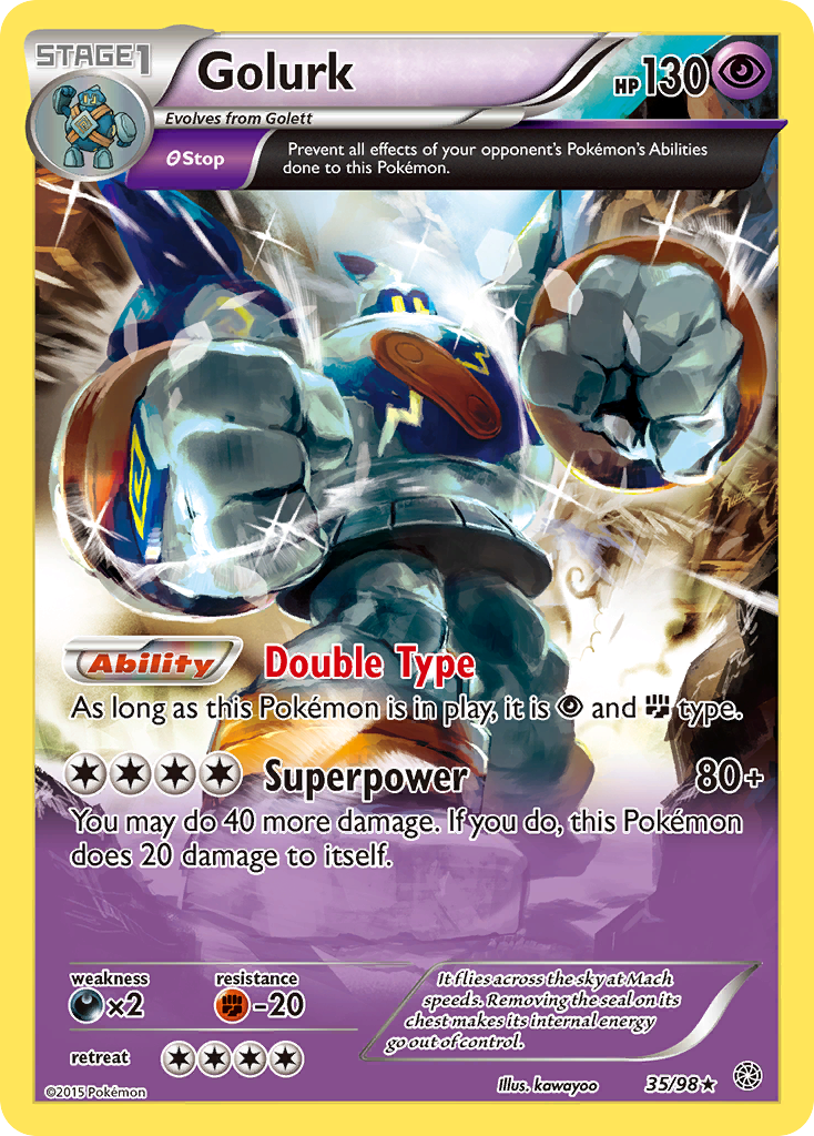 Golurk (35/98) [XY: Ancient Origins] | Enigma On Main