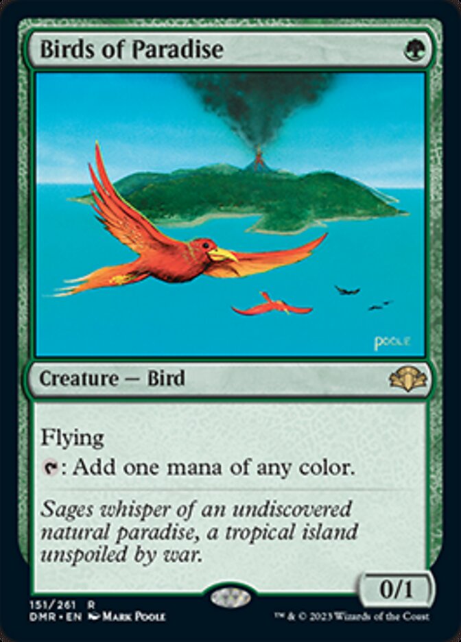 Birds of Paradise [Dominaria Remastered] | Enigma On Main