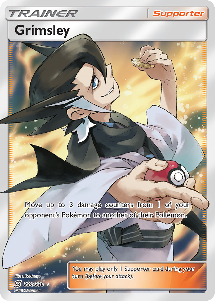 Grimsley (234/236) [Sun & Moon: Unified Minds] | Enigma On Main