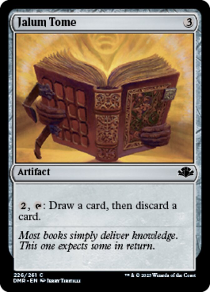 Jalum Tome [Dominaria Remastered] | Enigma On Main