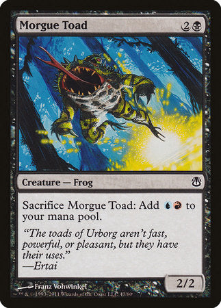 Morgue Toad [Duel Decks: Ajani vs. Nicol Bolas] | Enigma On Main