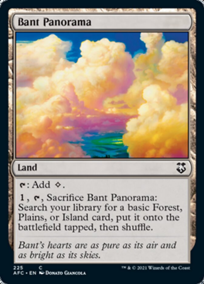 Bant Panorama [Dungeons & Dragons: Adventures in the Forgotten Realms Commander] | Enigma On Main