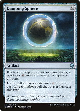 Damping Sphere [Dominaria] | Enigma On Main