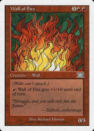 Wall of Fire [Classic Sixth Edition] | Enigma On Main