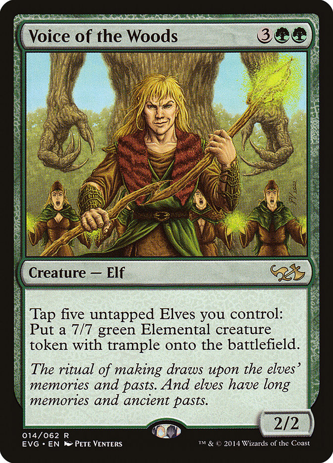 Voice of the Woods (Elves vs. Goblins) [Duel Decks Anthology] | Enigma On Main