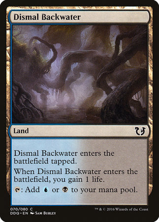 Dismal Backwater [Duel Decks: Blessed vs. Cursed] | Enigma On Main