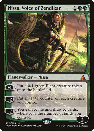 Nissa, Voice of Zendikar [Oath of the Gatewatch] | Enigma On Main