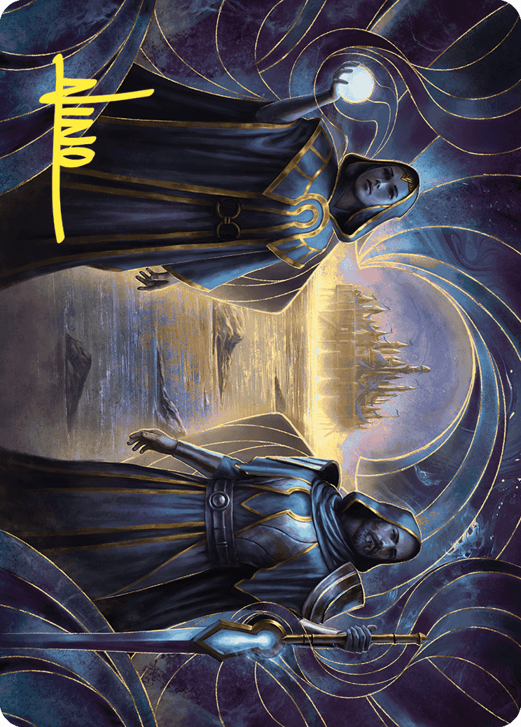 Court of Vantress Art Card (Gold-Stamped Signature) [Wilds of Eldraine Art Series] | Enigma On Main