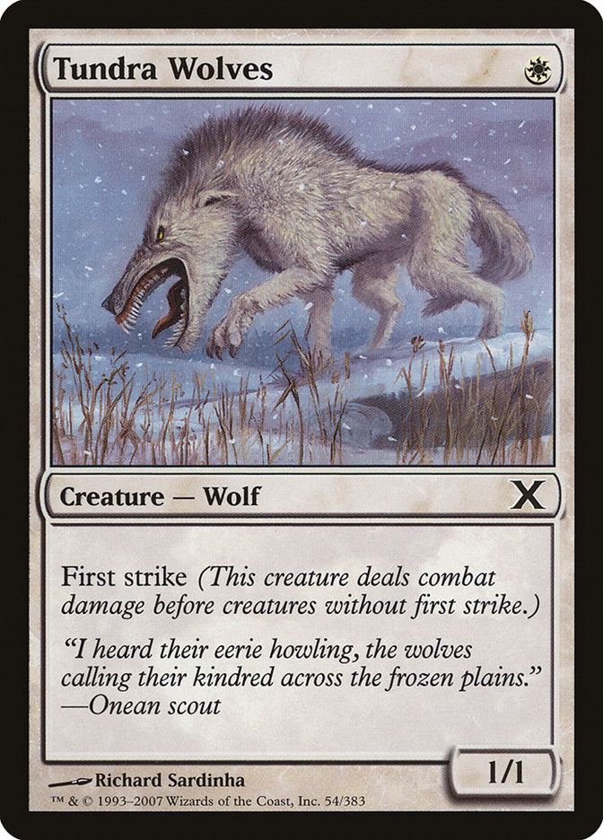 Tundra Wolves [Tenth Edition] | Enigma On Main