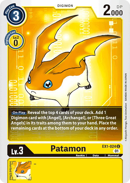 Patamon [EX1-024] [Classic Collection] | Enigma On Main