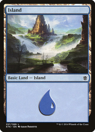 Island (257) [Khans of Tarkir] | Enigma On Main