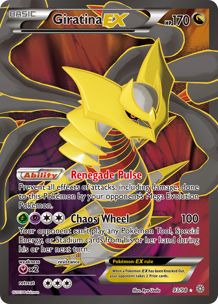 Giratina EX (93/98) [XY: Ancient Origins] | Enigma On Main