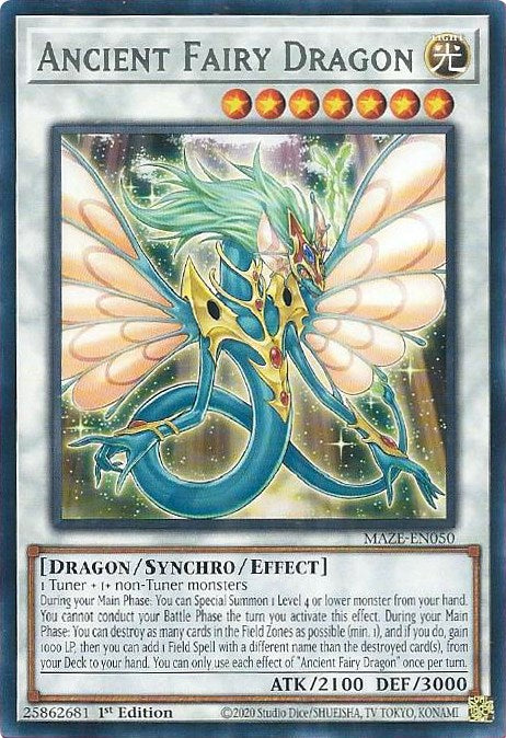 Ancient Fairy Dragon [MAZE-EN050] Rare | Enigma On Main