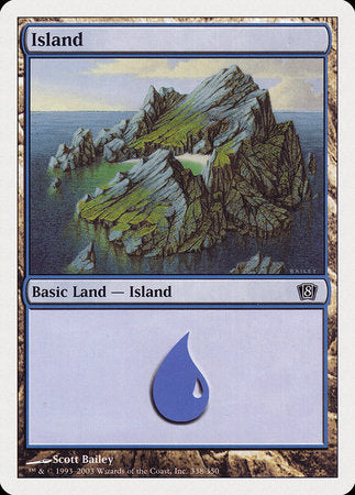 Island (338) [Eighth Edition] | Enigma On Main