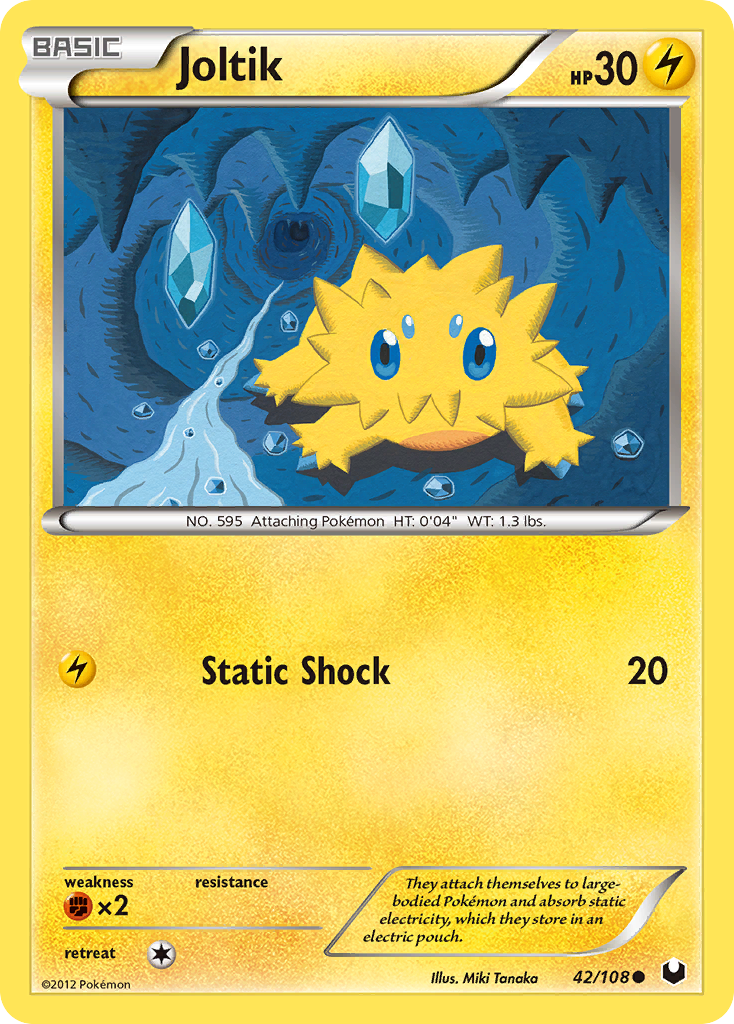 Joltik (42/108) [Black & White: Dark Explorers] | Enigma On Main