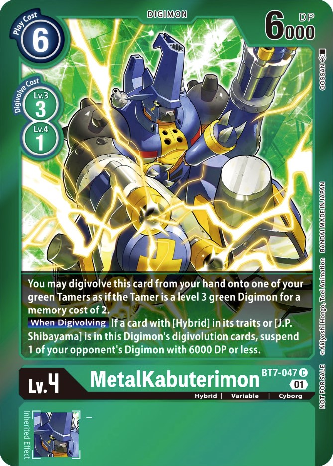 MetalKabuterimon [BT7-047] (Event Pack 3) [Next Adventure Promos] | Enigma On Main