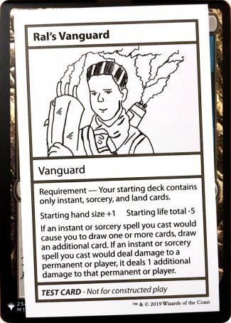 Ral's Vanguard (2021 Edition) [Mystery Booster Playtest Cards] | Enigma On Main