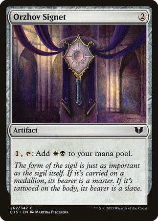 Orzhov Signet [Commander 2015] | Enigma On Main