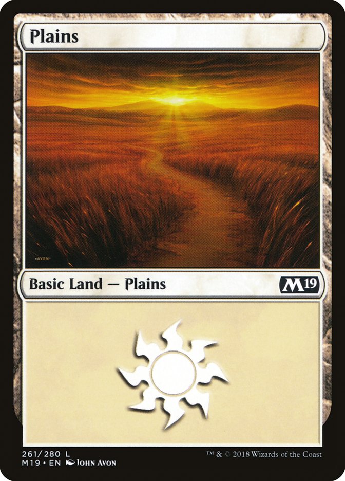 Plains (261) [Core Set 2019] | Enigma On Main