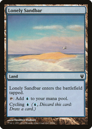 Lonely Sandbar [Duel Decks: Izzet vs. Golgari] | Enigma On Main