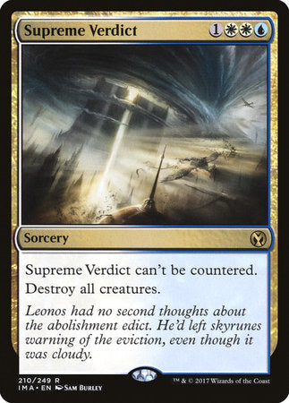 Supreme Verdict [Iconic Masters] | Enigma On Main