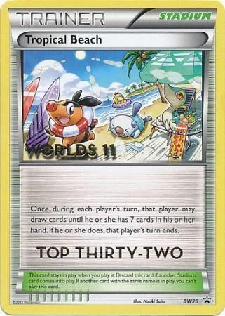 Tropical Beach (BW28) (Top 32) [Black & White: Black Star Promos] | Enigma On Main