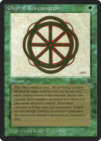 Glyph of Reincarnation [Legends] | Enigma On Main