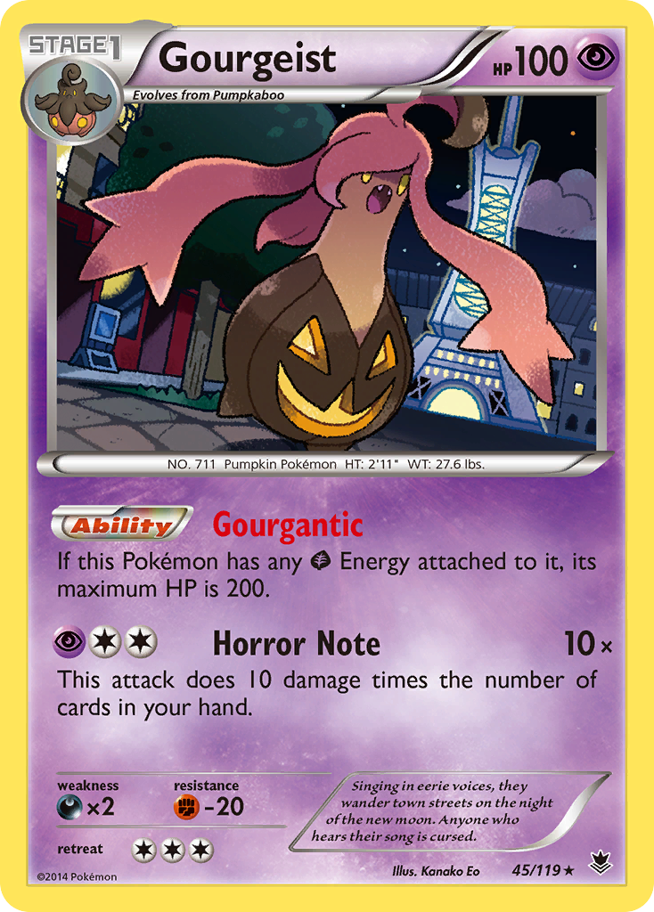 Gourgeist (45/119) [XY: Phantom Forces] | Enigma On Main