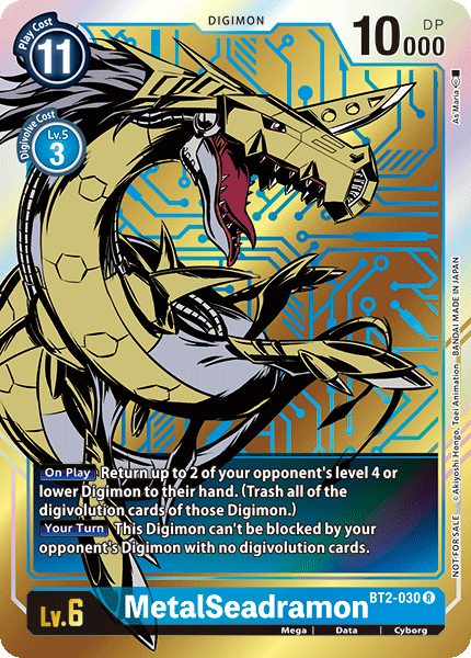 MetalSeadramon [BT2-030] (Dash Pack) [Release Special Booster Ver.1.0 Promos] | Enigma On Main