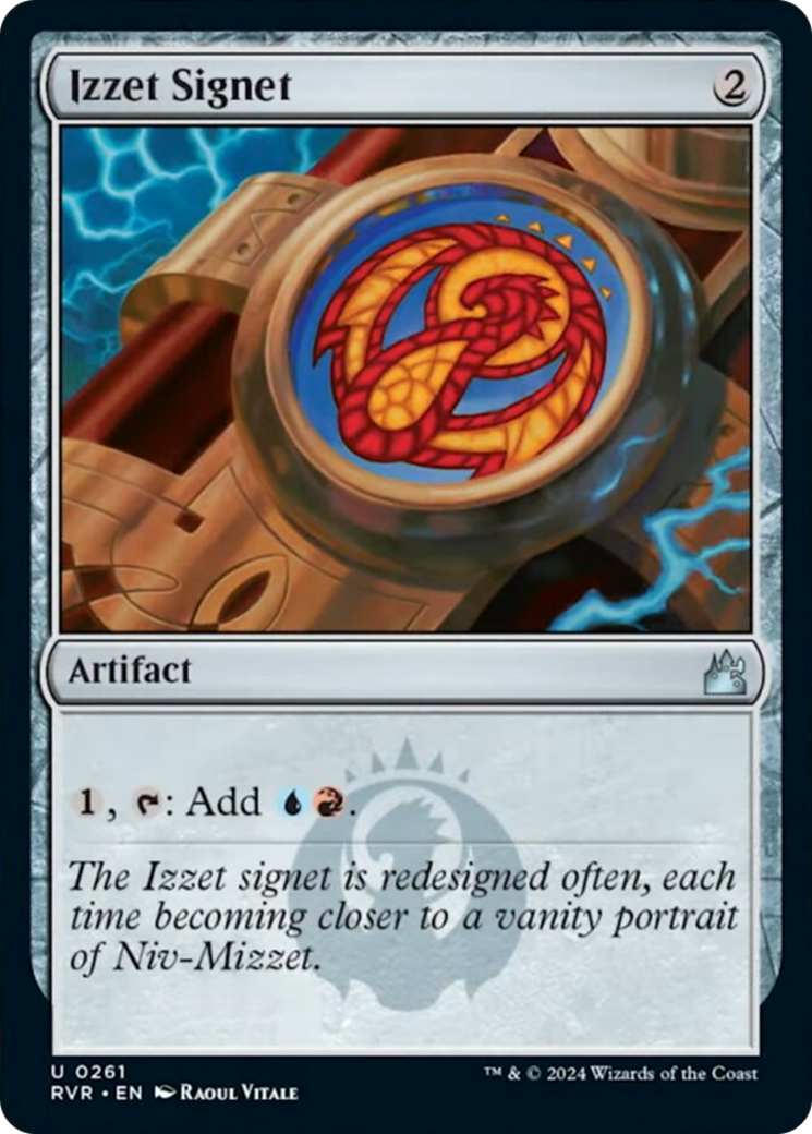 Izzet Signet [Ravnica Remastered] | Enigma On Main