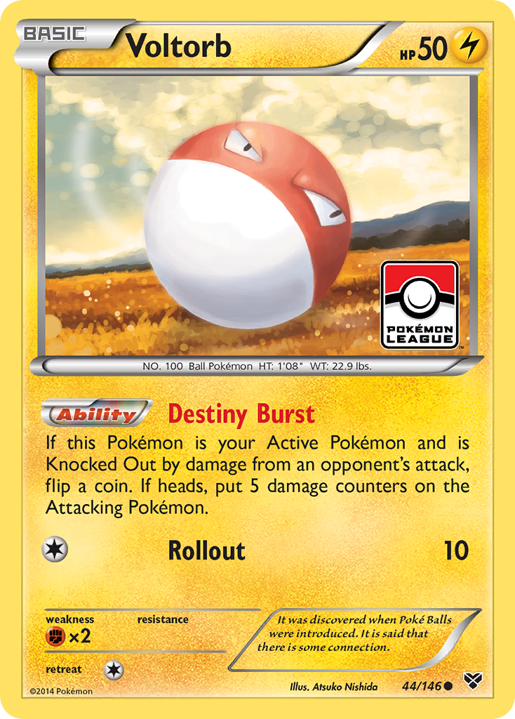 Voltorb (44/146) [XY: Base Set] | Enigma On Main