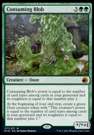 Consuming Blob (Promo Pack) [Innistrad: Midnight Hunt Promos] | Enigma On Main