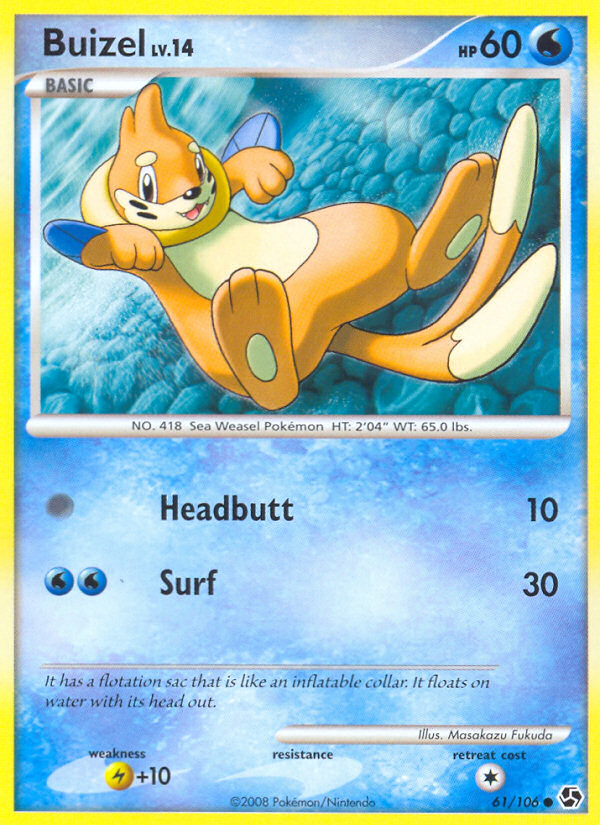 Buizel (61/106) [Diamond & Pearl: Great Encounters] | Enigma On Main