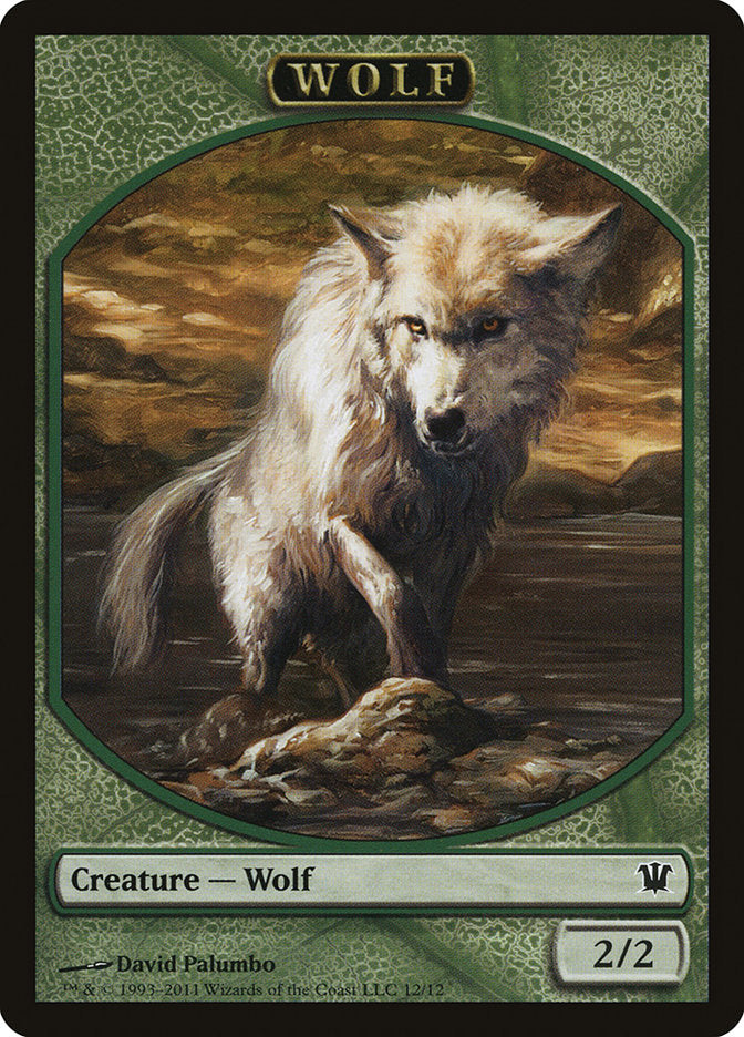 Wolf (12/12) [Innistrad Tokens] | Enigma On Main