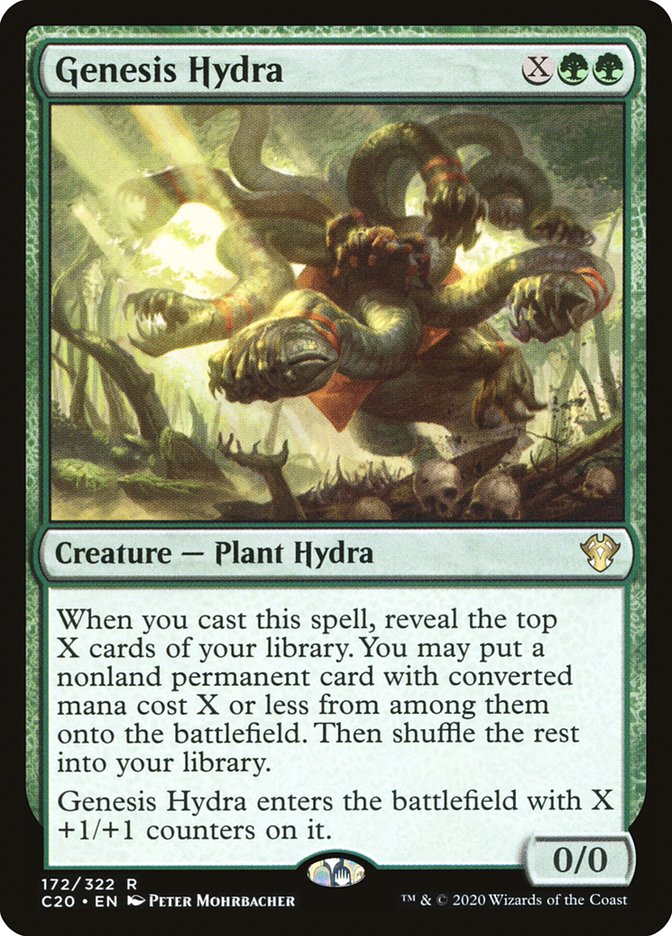 Genesis Hydra [Commander 2020] | Enigma On Main