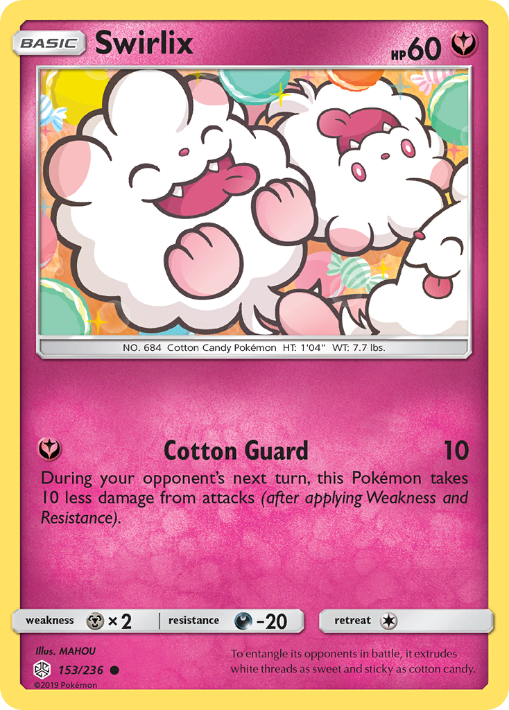 Swirlix (153/236) [Sun & Moon: Cosmic Eclipse] | Enigma On Main