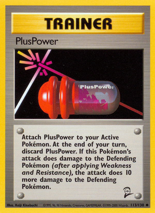 PlusPower (113/130) [Base Set 2] | Enigma On Main