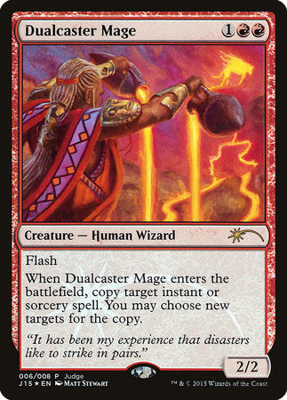 Dualcaster Mage [Judge Gift Cards 2015] | Enigma On Main