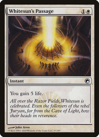 Whitesun's Passage [Scars of Mirrodin] | Enigma On Main