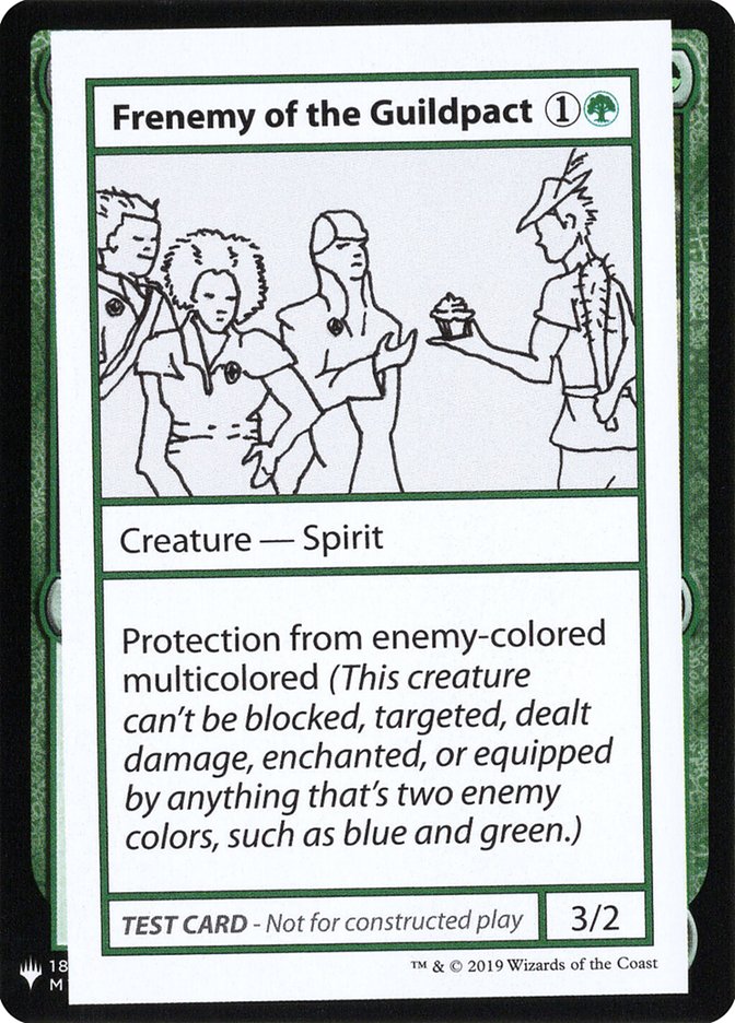 Frenemy of the Guildpact [Mystery Booster Playtest Cards] | Enigma On Main