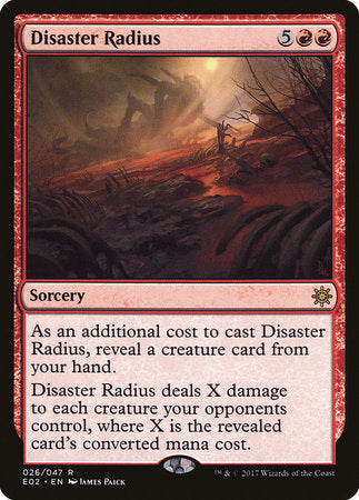 Disaster Radius [Explorers of Ixalan] | Enigma On Main