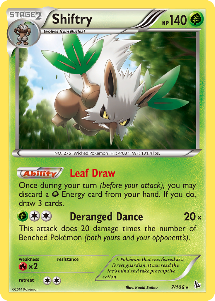 Shiftry (7/106) [XY: Flashfire] | Enigma On Main