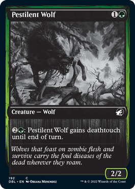 Pestilent Wolf [Innistrad: Double Feature] | Enigma On Main