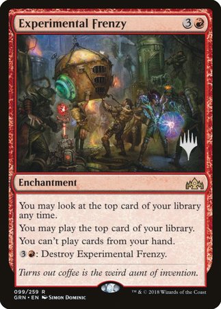 Experimental Frenzy [Guilds of Ravnica Promos] | Enigma On Main