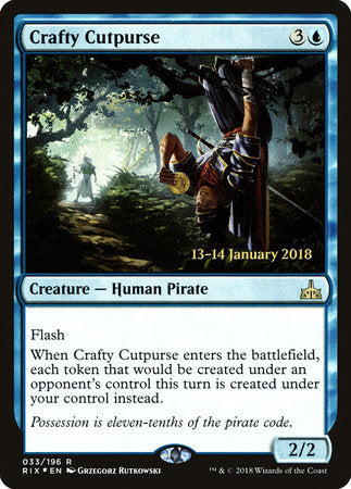 Crafty Cutpurse [Rivals of Ixalan Promos] | Enigma On Main