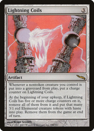 Lightning Coils [Mirrodin] | Enigma On Main