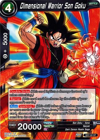 Dimensional Warrior Son Goku (Starter Deck - Shenron's Advent) (SD7-02) [Miraculous Revival] | Enigma On Main