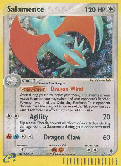 Salamence (10/97) [EX: Dragon] | Enigma On Main