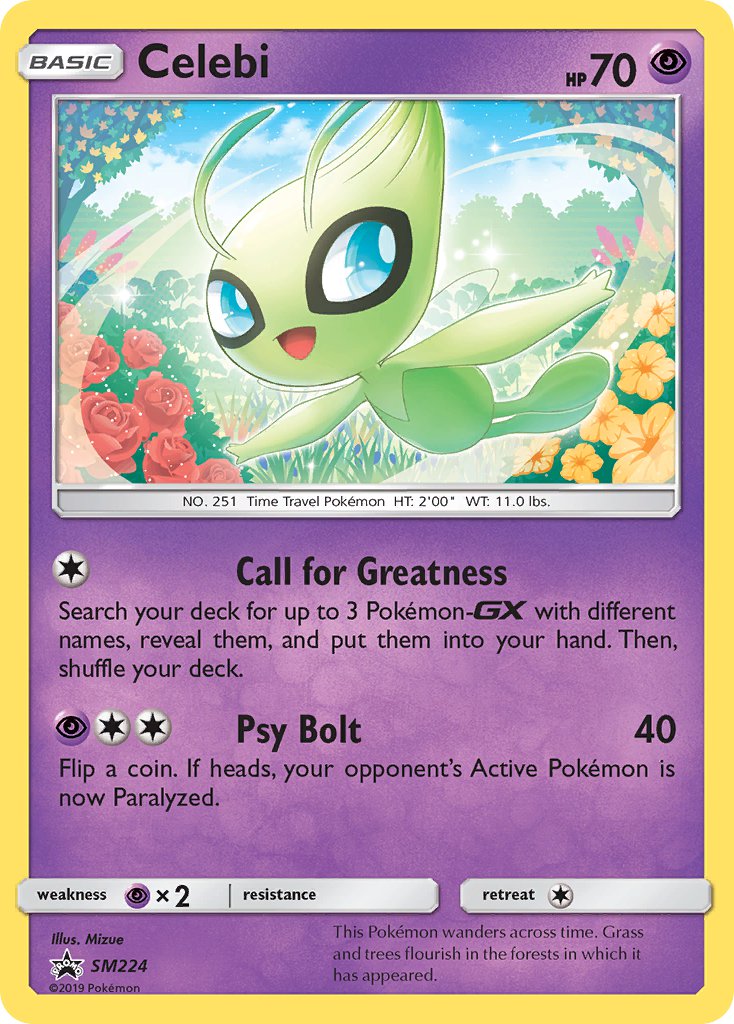 Celebi (SM224) [Sun & Moon: Black Star Promos] | Enigma On Main