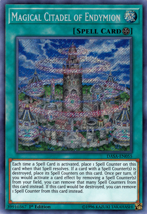 Magical Citadel of Endymion [DASA-EN055] Secret Rare | Enigma On Main